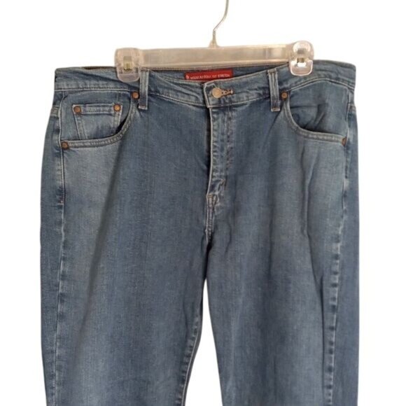 Levis 515 Jeans 16S Womens 38 x 31 Nouveau Boot Cut Stretch Blue Vintage 2004 - Picture 5 of 15